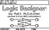 The Logic Designer splash screen